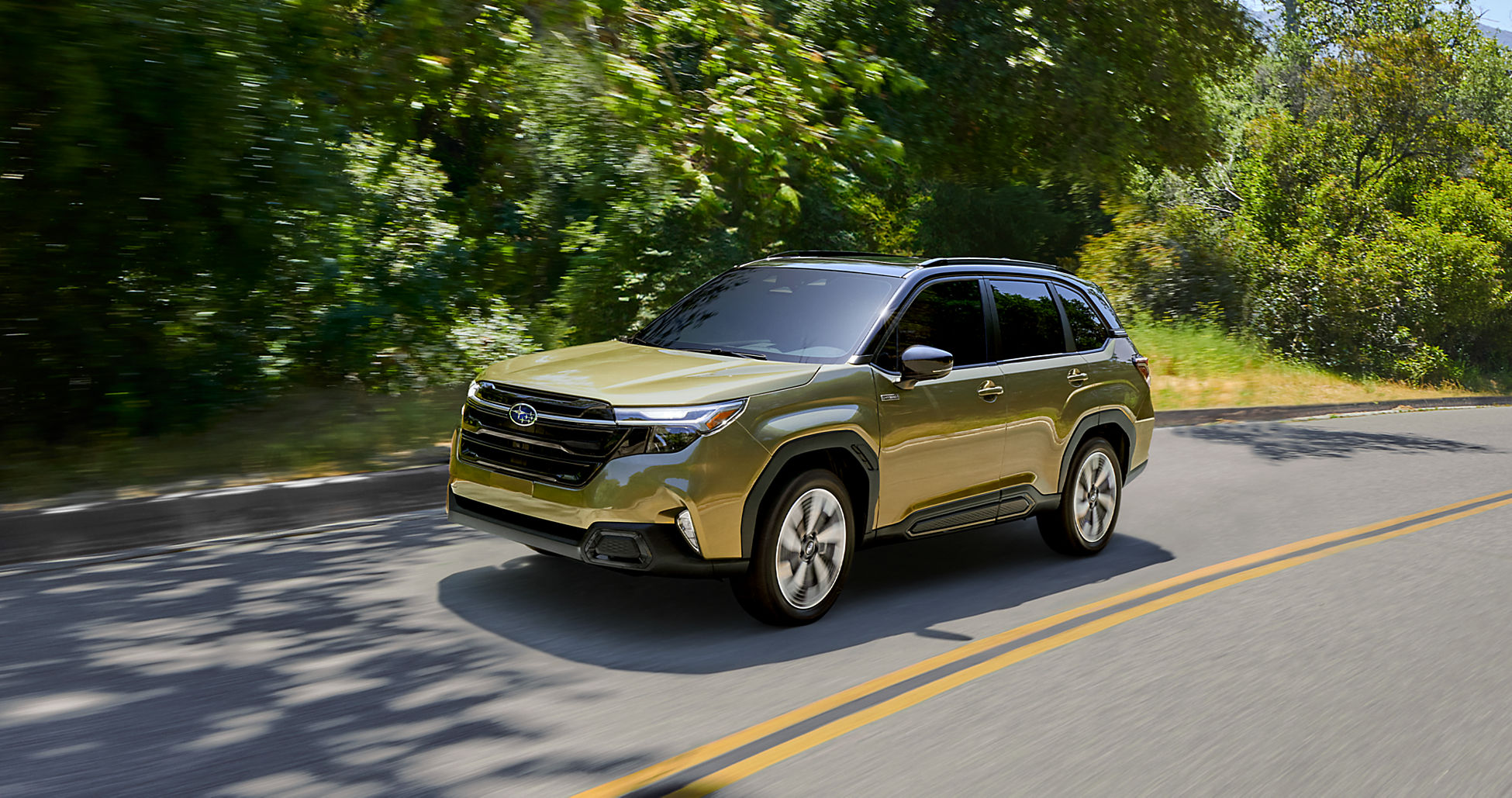 Touring Hybrid shown in Autumn Green Metallic Two Tone