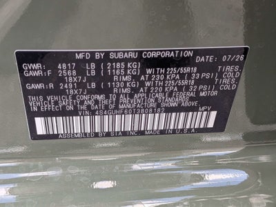 2026 Subaru CROSSTREK Sport