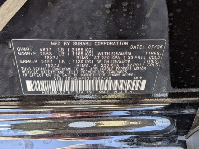 2026 Subaru CROSSTREK Sport