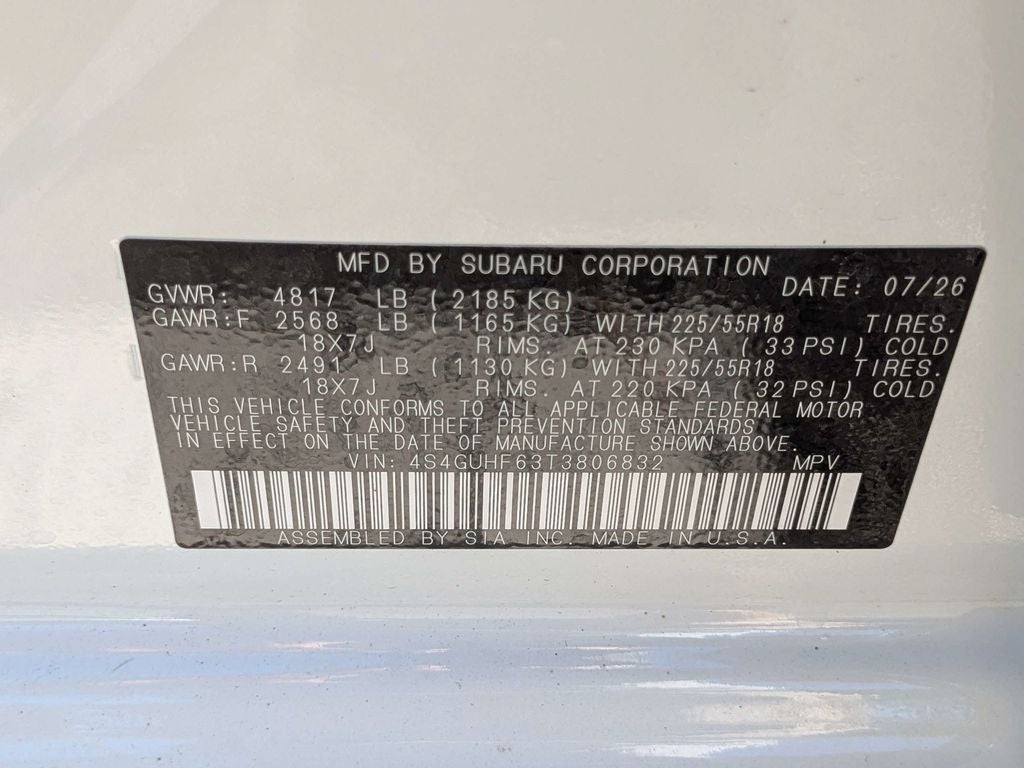 2026 Subaru CROSSTREK Sport