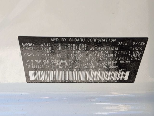 2026 Subaru CROSSTREK Sport
