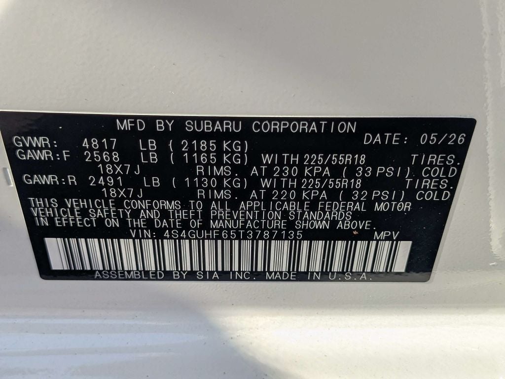 2026 Subaru CROSSTREK Sport