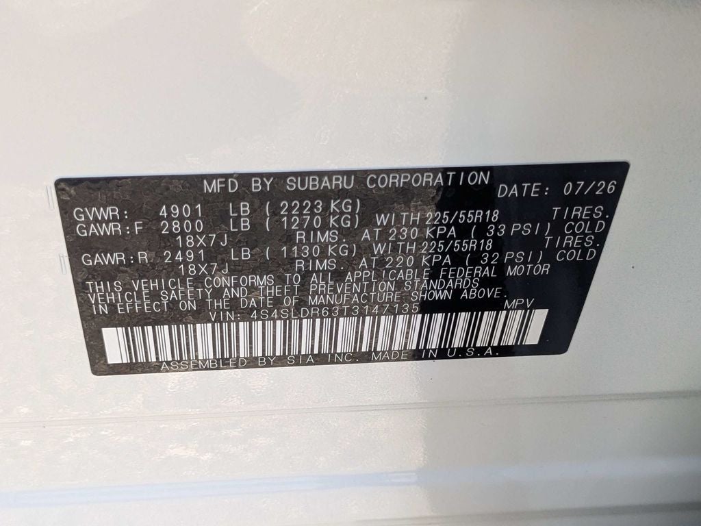 2026 Subaru FORESTER Limited