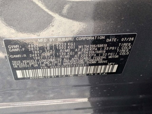 2026 Subaru FORESTER Touring