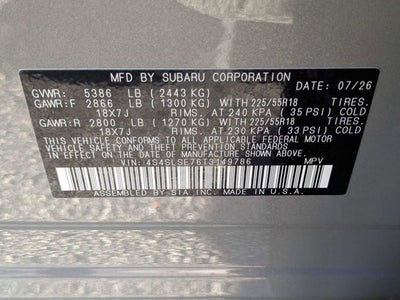 2026 Subaru FORESTER Premium Hybrid