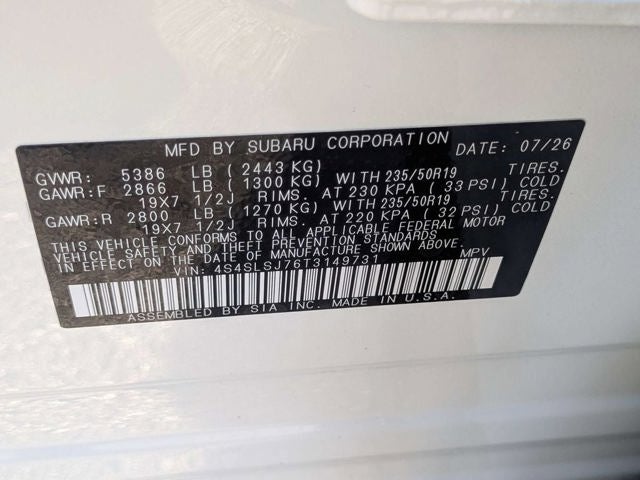 2026 Subaru FORESTER Sport Hybrid