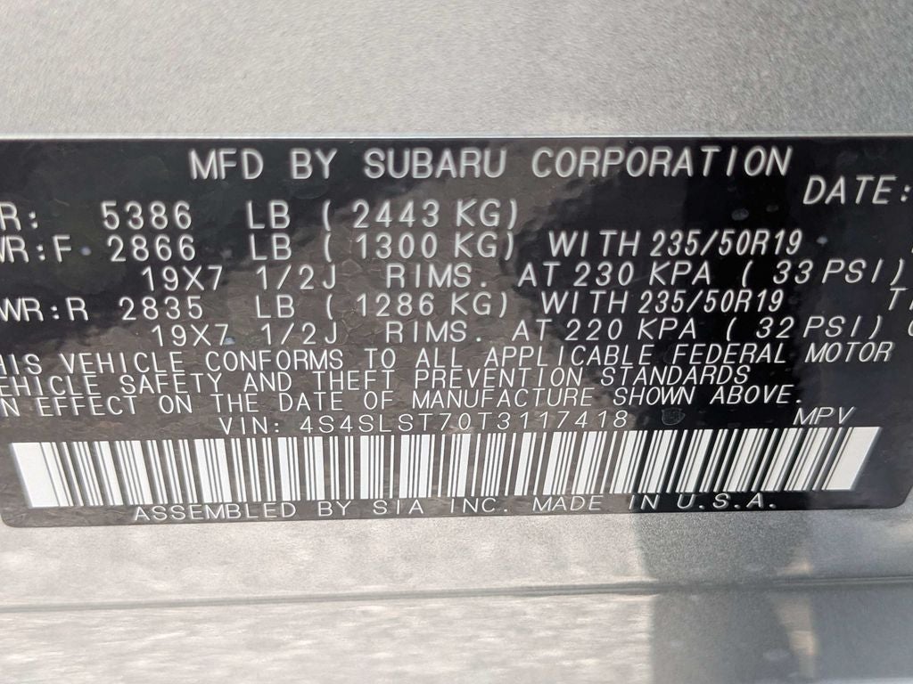 2026 Subaru FORESTER Touring Hybrid
