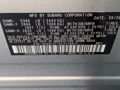 2026 Subaru FORESTER Touring Hybrid