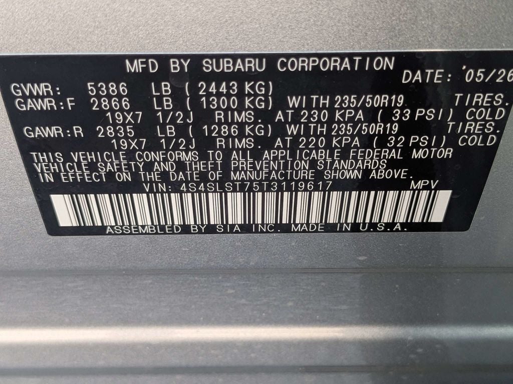 2026 Subaru FORESTER Touring Hybrid