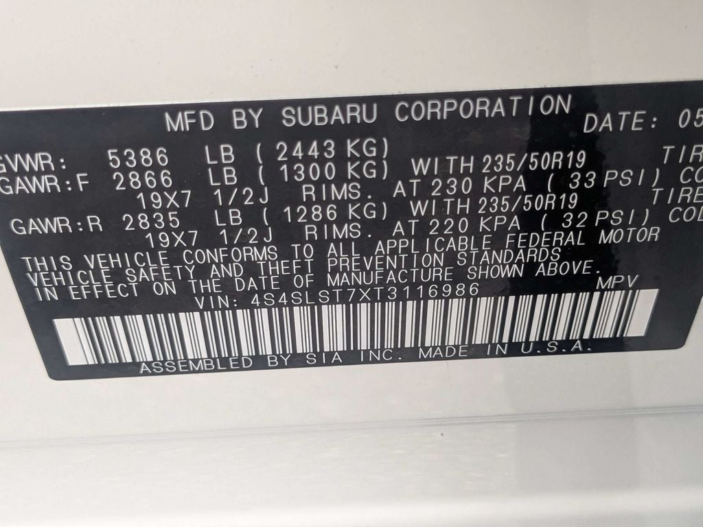 2026 Subaru FORESTER Touring Hybrid