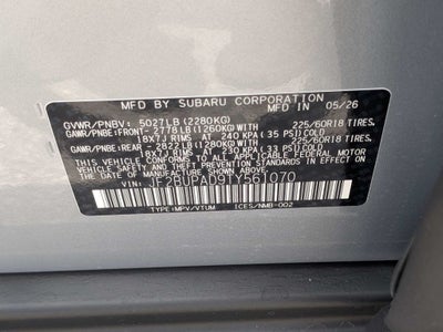2026 Subaru OUTBACK Premium