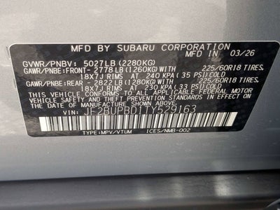 2026 Subaru OUTBACK Premium