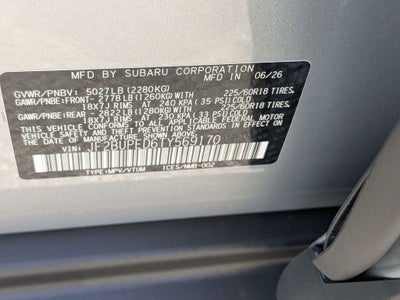 2026 Subaru OUTBACK Touring