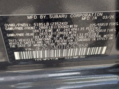 2026 Subaru CROSSTREK Limited Hybrid