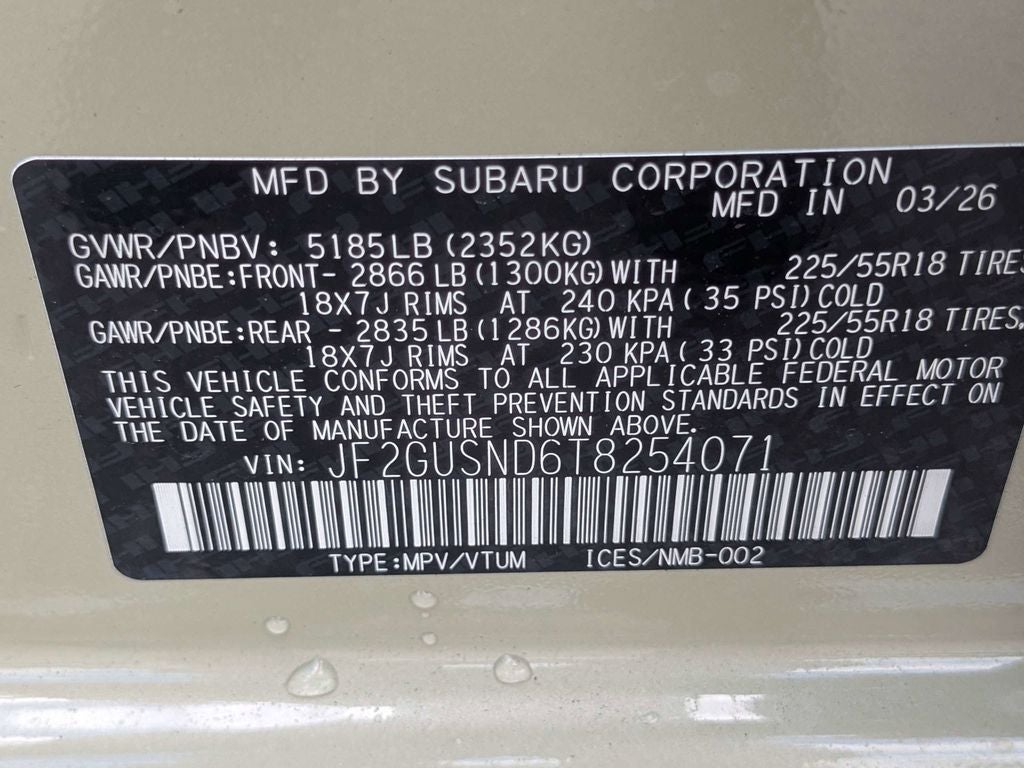 2026 Subaru CROSSTREK Limited Hybrid