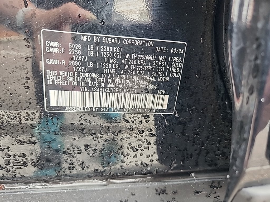 2024 Subaru Outback Wilderness