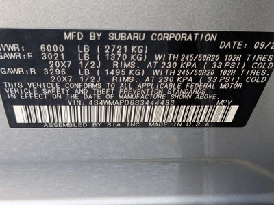2025 Subaru Ascent Limited