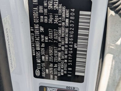 2017 Kia Sorento LX
