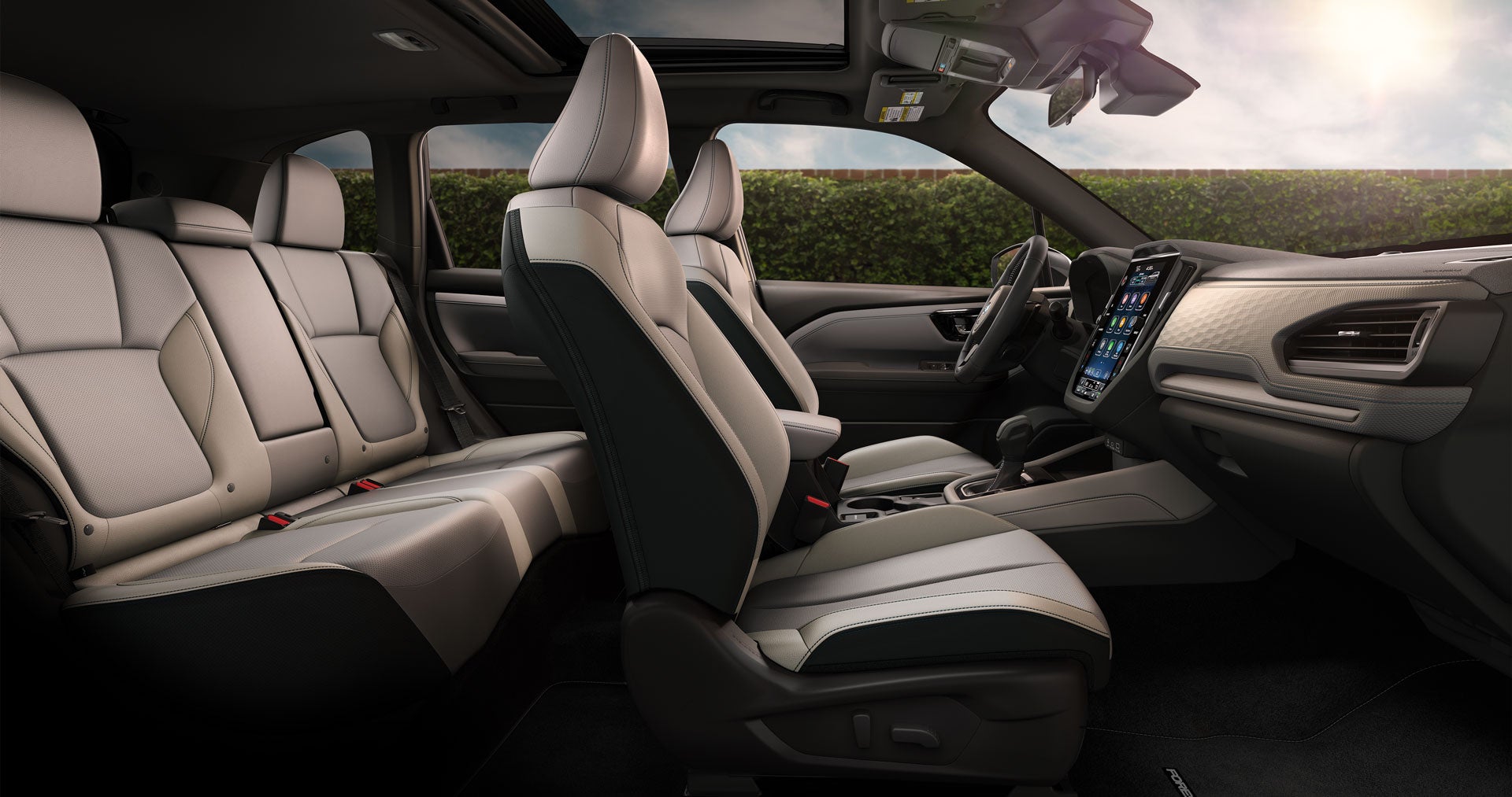 2025 Subaru Forester Limited Hybrid Shown in Gray Limited StarTex