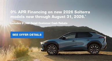 Solterra | Hanania Subaru of Orange Park in Jacksonville FL