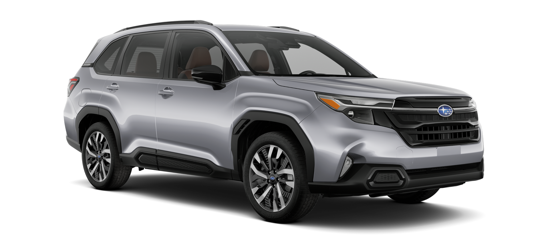 2025 Subaru Forester Touring Shown in Ice Silver Metallic