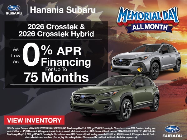 May Crosstrek