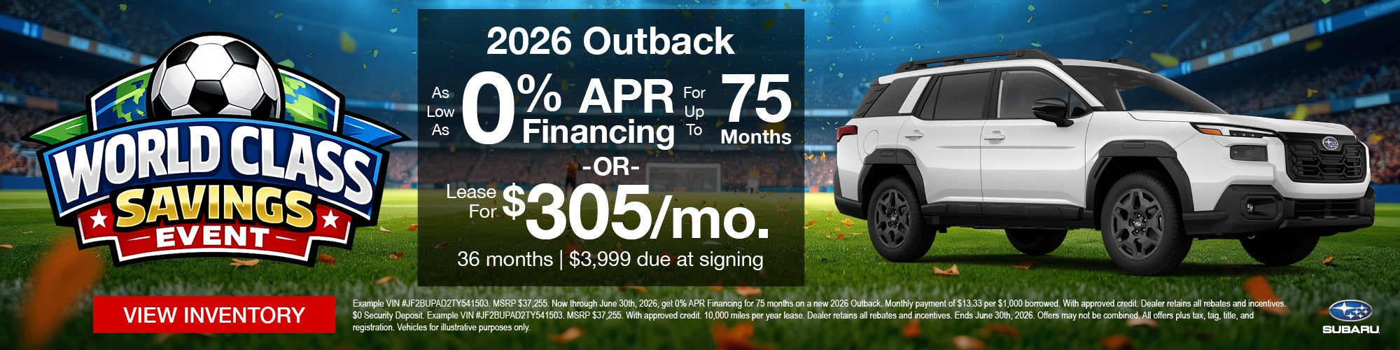2026 Outback