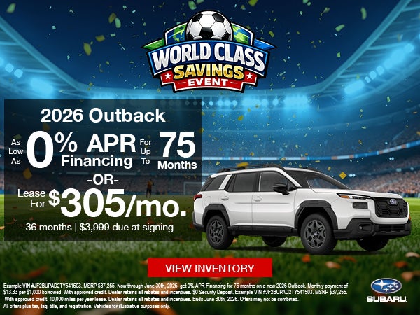 2026 Outback