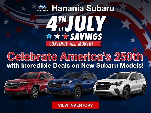 4th of July Savings