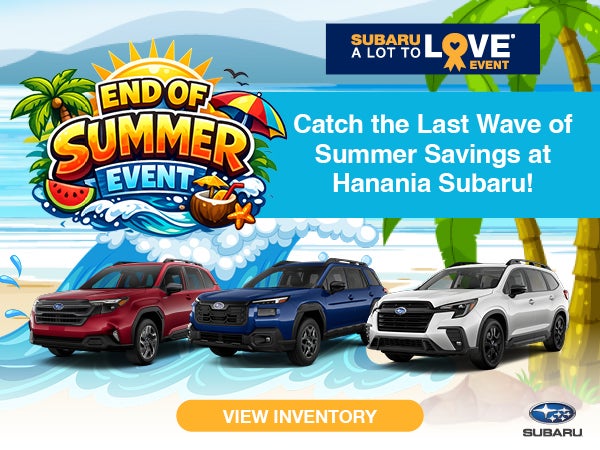 End of Summer Event