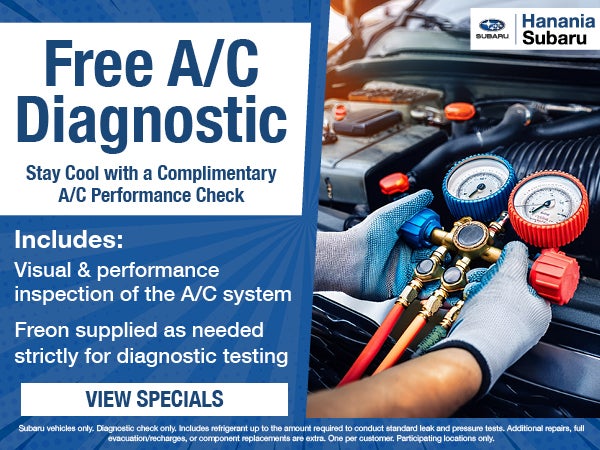 Free A/C Diagnostic