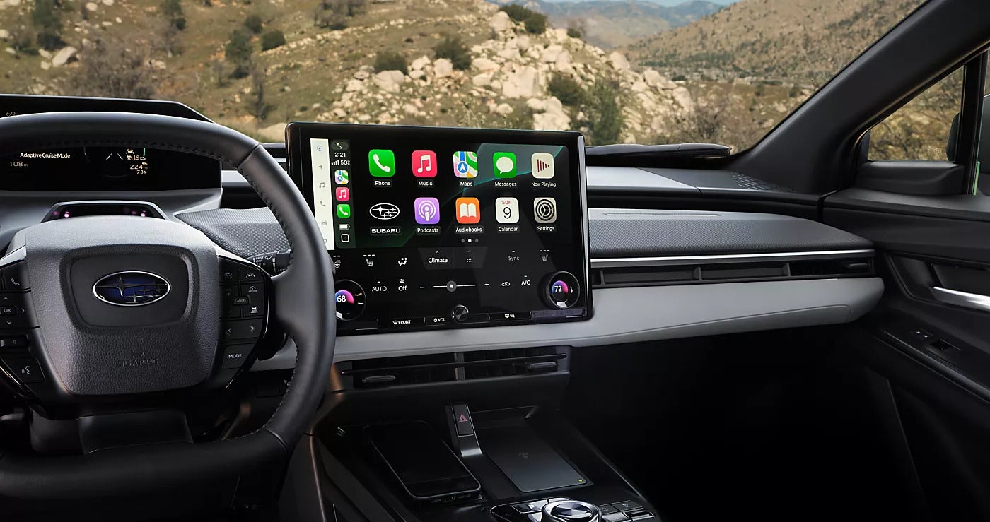 The front dash of a trailseeker.