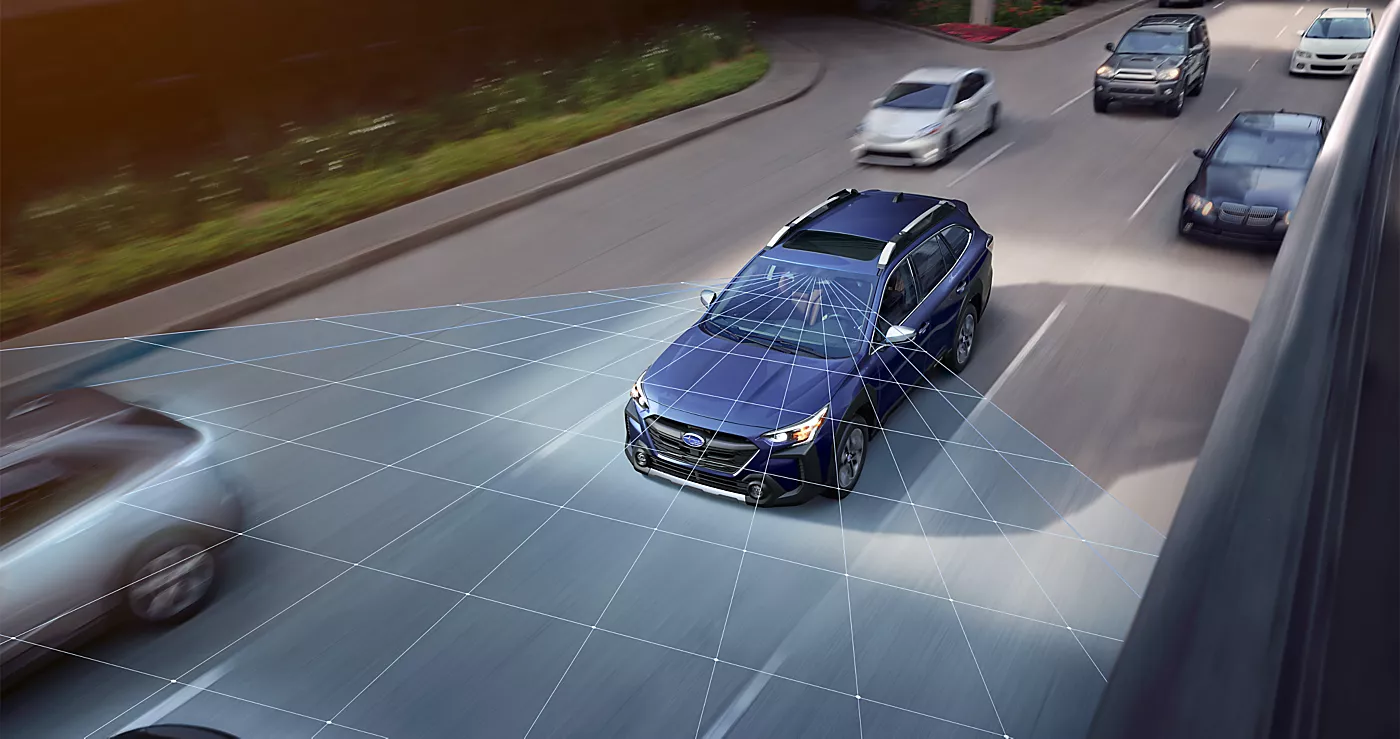 The subaru outback safety features.